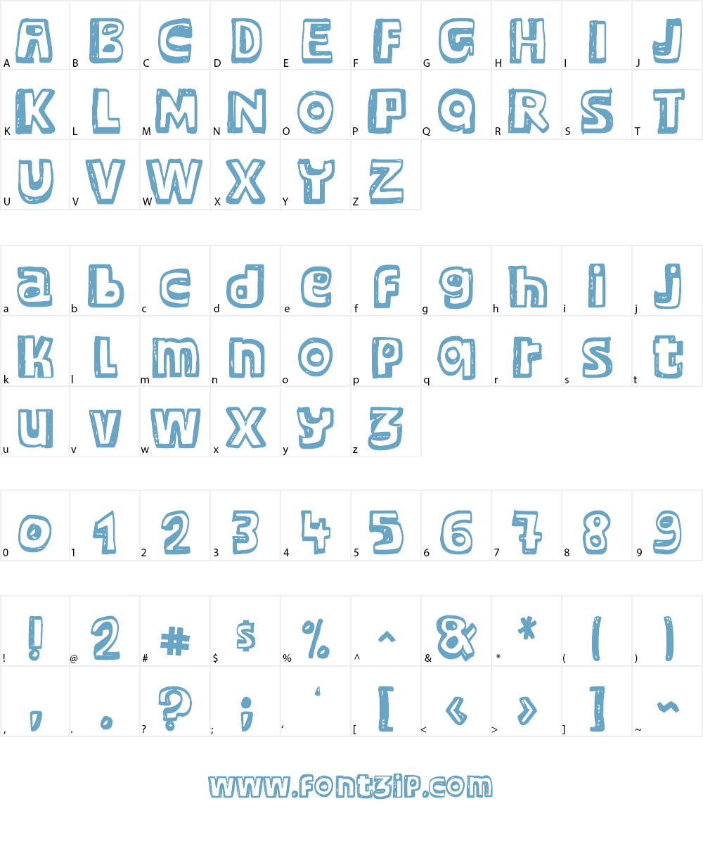 Major Snopes Font Character